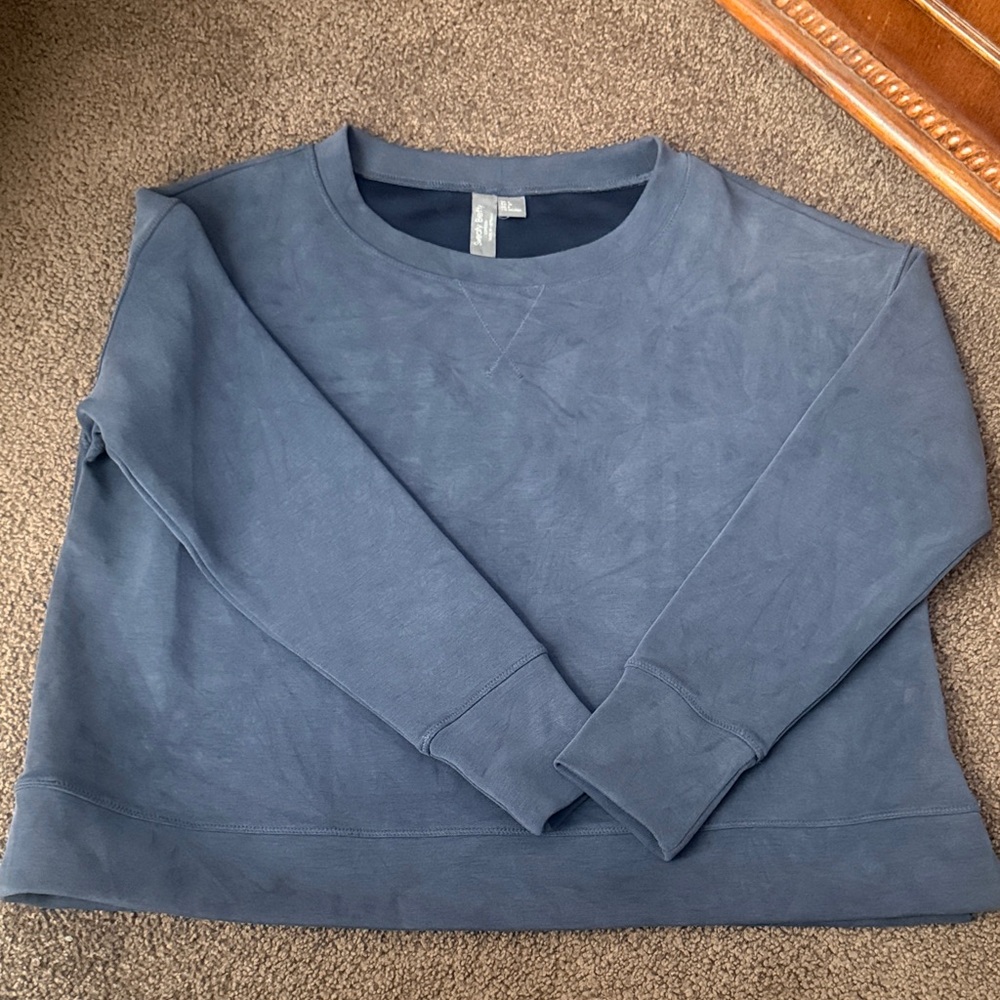 Sweaty Betty Slate Blue Crewneck